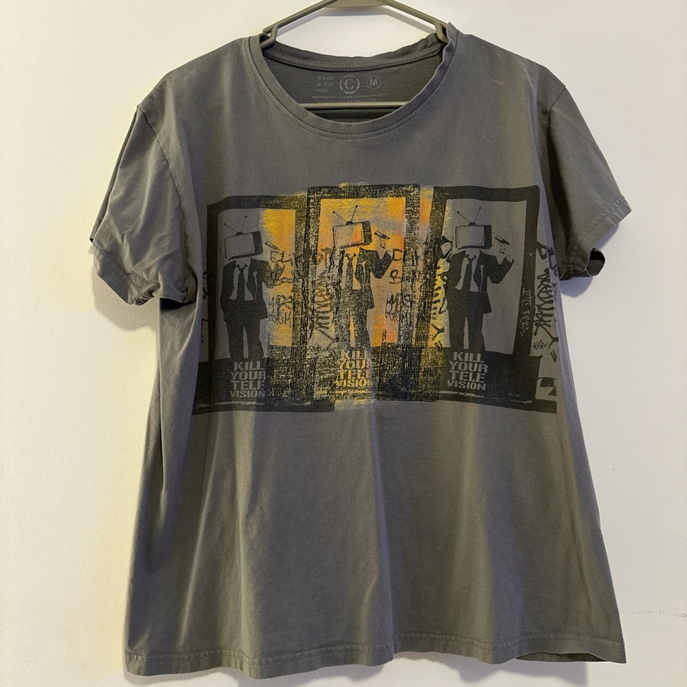 Gray Graphic T-Shirt